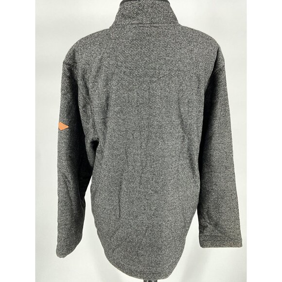 Orvis Men's XL Fully Lined Gray Pullover 1/4 Zip Shirt Sweater Pockets #1526440 - Picture 5 of 9